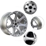 Hot Factory Forged Aluminum Deep Pink Rims Customizable Logo - Image 2