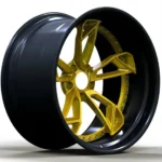 Hot Sale Brushed Red Spokes Alloy Forged Electric Motorcycle Wheel Rims - Image 3