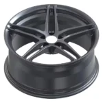 Hot Sale Forged Alloy Car Wheel Rims for Passenger Cars 5 Holes Black and Gold Painting - Image 3