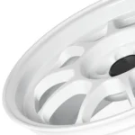 16-20 Inch White Forged Alloy Car Wheels Smooth Brake Rim