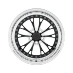 Lightweight Aluminum Wheel Rine with Gloss Black Finish - 18 Inch, 5X120 CB 72.6