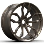 19 Inch 5*114.3 Forged Alloy Rims Silver/Bronze Concave Sports Car Wheels - Image 2