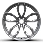 19 Inch 5*114.3 Forged Alloy Rims Silver/Bronze Concave Sports Car Wheels