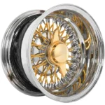 16-22 Inch Golden Forged Chrome Wire Car Wheel Rim - Image 3