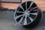 Matte Black Bronze 5-Hole Multi-Spoke Aluminum Car Wheel