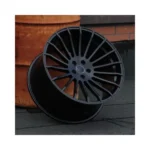 Matte Black 5 Holes Aluminium Alloy Car Wheel