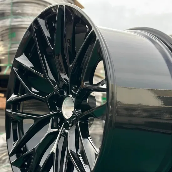 Matte Black Standard 6061-T6 Aluminum Alloy Car Wheel Forged Wheel