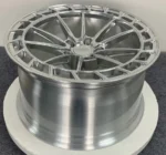 Monoblock Forged 5 Holes Silver Polished Alloy Wheel Rims