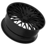 New Design 18-24inch Black Spoke Forged Alloy Car Wheels Rims