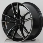 New 5 Holes Black Flow Formed Passenger Car Alloy Wheel - Image 2