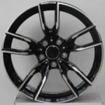 New 5 Holes Black Flow Formed Passenger Car Alloy Wheel - Image 4