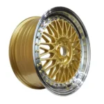 5X100 Gold Paint Rims Set for Vintage Custom Vehicles - Image 4