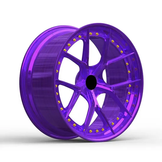 New Design Multi-Rivets Car Wheel Customized Color Forged Car Wheel for Racing Car