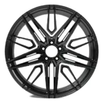 New Style 5 Holes Aluminum Alloy Black Car Wheel Rim - Image 2