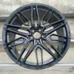 New Style 5 Holes Aluminum Alloy Black Car Wheel Rim