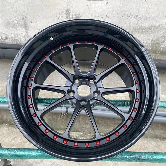 OEM Custom 2-Piece Forged Aluminum Alloy Car Rims Deep-Concave 17-24inch Wheels 20inch 5X115 Passenger Car Wheels for Chrysler Srt