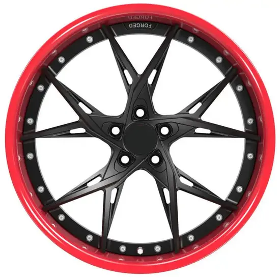 OEM Customized 18-24 Inch 5-Hole Forged Aluminum Alloy Car Wheel
