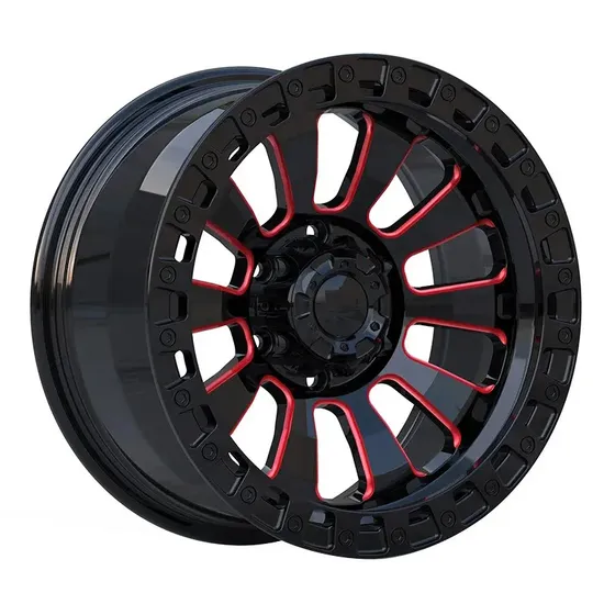 Off-Road 412 Chrome Wheel 8X6.5 (-51mm) Silver Alloy Aluminum Rims Forged Wheels