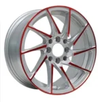Orange 4X4 Chrome Wheel Rims 16-18 Inch Thin Spoke - Image 4