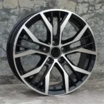 Car Alloy Rims 15-19inch 5X100/5X112 Black Chrome Mags - Image 2