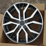 Car Alloy Rims 15-19inch 5X100/5X112 Black Chrome Mags