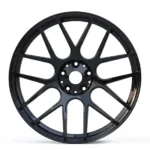 Original Matt Black Staggered Aftermarket Front Tires Rims Tyre Rine Car Wheels - Image 4
