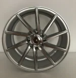 Ouya Wheel 8X100-114.3 Silver Machined Alloy Car Wheel - Image 2
