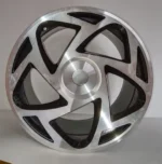 Ouya Wheel 5X114.3 5X120 Et20 Black Machined Alloy Car Wheel - Image 2
