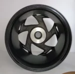 Ouya Wheel 5X114.3 5X120 Et20 Black Machined Alloy Car Wheel - Image 3