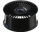 Ouya Wheel Gloss Black Racing Forged Alloy Rim Hub - Image 3