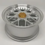 Ouya Silver Machined Lip Rivets Alloy Car Wheel - Image 3
