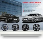 Ouya Wheel Hot Sell Gold Machined Lip Alloy Car Wheel - Image 4