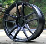 5 Holes Black Car Wheel Rim for German/American/Japanese Cars - Image 4
