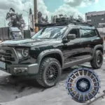 Popular Design 16 17 18 19 20 Inch Colorful 5 6 Holes Alloy Car Wheels Suit for SUV