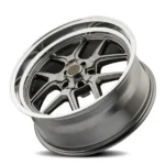 Premium 17-Inch Aftermarket Wheels Auto-Parts with Deep Dish Design and Gloss Black Finish - Image 4