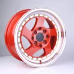 Red Alloy Wheel PCD 5*112/5*120 Car Rims Auto Parts - Image 2