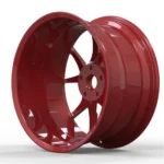 17 Inch Red Forged Car Alloy Wheels Rims - Image 3