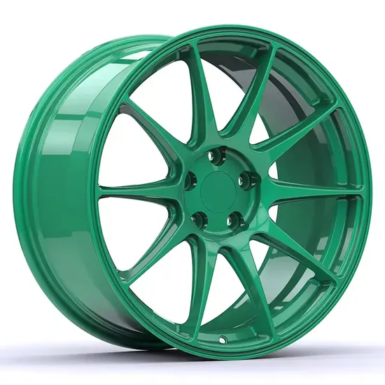 Silver Alloy Wheels Aluminium Alloy Car Wheel Rim Aftermarket Forged Wheel