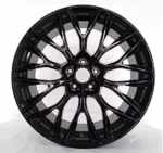 Silver Bronze Black 5 Holes Aluminum Alloy Car Wheel Rims