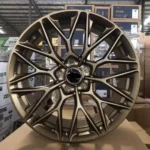 Silver Bronze Black 5 Holes Aluminum Alloy Car Wheel Rims - Image 3
