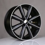 Tesla Model X Forged Wheels 19-24 Inch 5X120 5X114.3 Silver Black - Image 3