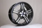 Tesla Model X Forged Wheels 19-24 Inch 5X120 5X114.3 Silver Black - Image 4