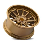 19X8.5 Et35 5X114.3 Forged Golden Alloy Car Rims Sporty Handling - Image 2