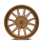 19X8.5 Et35 5X114.3 Forged Golden Alloy Car Rims Sporty Handling - Image 3