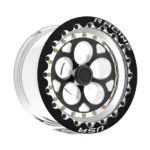 20 Inch 5X108 CB 63.4 Sporty Gunmetal Performance Car Wheel Rims - Image 3