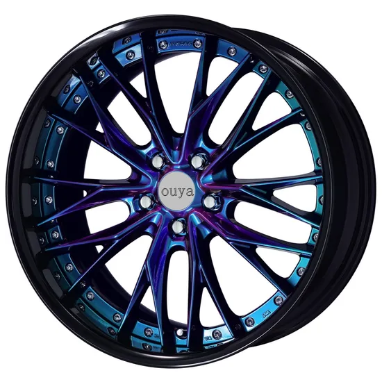 2 Piece Forged Alloy Wheels 5X112 PCD 19-23Inch Strong Lightweight