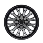 19-Inch 5X112 PCD Chrome Alloy Wheels Matte Black Rims - Image 3