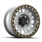 The Latest Generation White 6 Holes 20 22 24 Wheels Silver with Chrome Rims