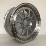 Silver Machined Lip Alloy Wheels Rims 4*100 5*100 17*7.5 Et30 - Image 2