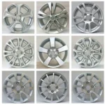 Silver Machined Lip Alloy Wheels Rims 4*100 5*100 17*7.5 Et30 - Image 4